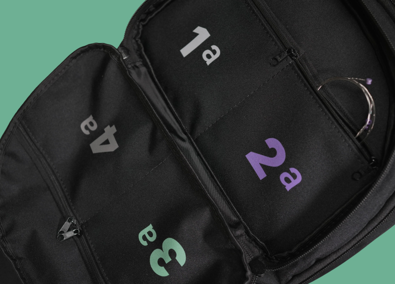 Bolsos específicos para cordas